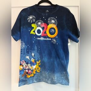 NWT Disneyland 2020 Fireworks Mickey and Friends T Shirt Size Medium